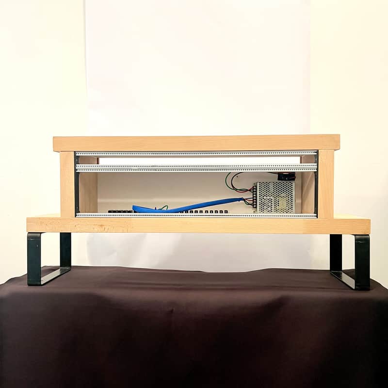 DIY Eurorack Case 4U x 126hp for Moog Matriarch with Synth Lab Power image 1