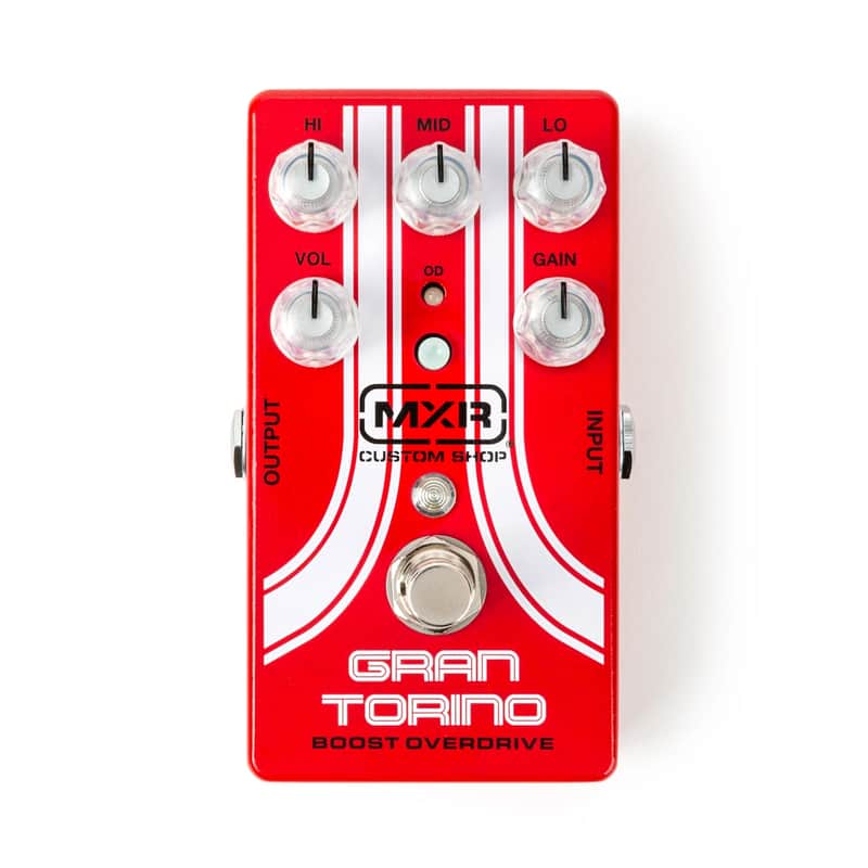 MXR CSP033G Gran Torino Boost Overdrive 2024 - Present - Red / White image 1
