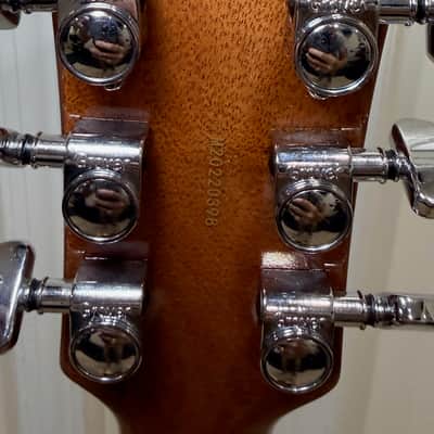 Vintage VSA500PM ReIssued Semi-Hollow Electric Guitar – Natural Maple – M20330398 image 13