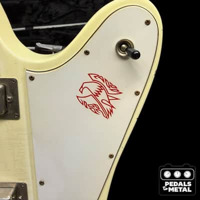 1964 Gibson Firebird III - Polaris White W/ Original Case and TKL Case- 7lbs 9.4oz - x14440 image 7