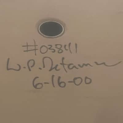 Pork Pie 6 x 13-Inch Maple Snare in Kermit The Frog Green Lacquer (2000) image 17