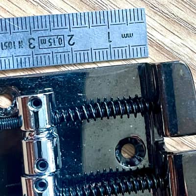 Bass bridge 5 cosmos black fast release from MTD 19mm spacing image 7