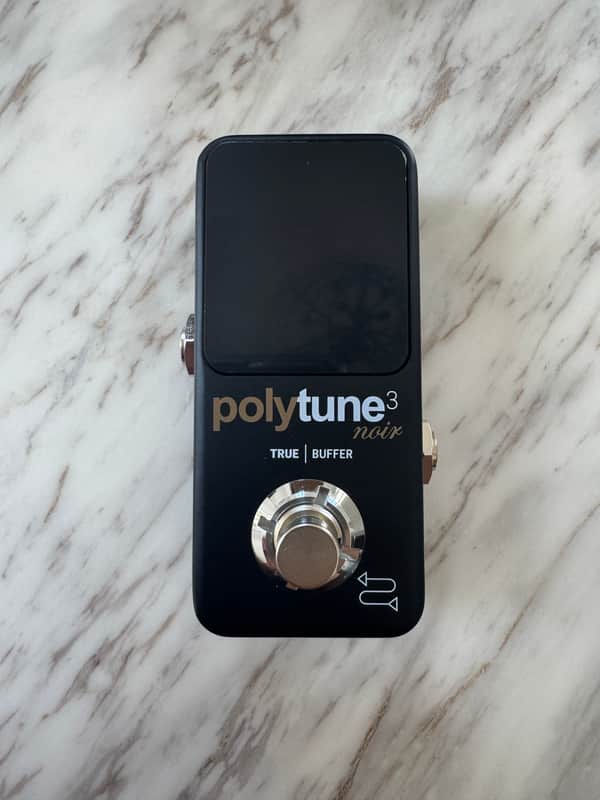 TC Electronic Polytune 3 Noir Mini Polyphonic Tuning Pedal 2019 - Present - Black image 1
