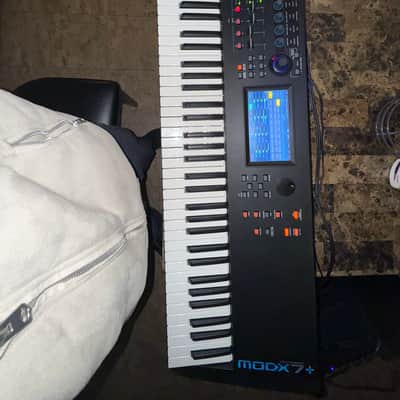 Yamaha MODX7+ 76-Key 16-Voice Synthesizer 2022 - Present - Black image 2