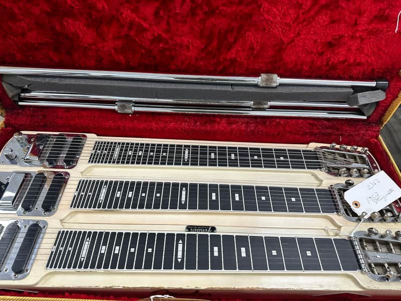 1957 Fender Stringmaster Blonde Lap Steel Guitar, Serial #-02134.. ... image 1