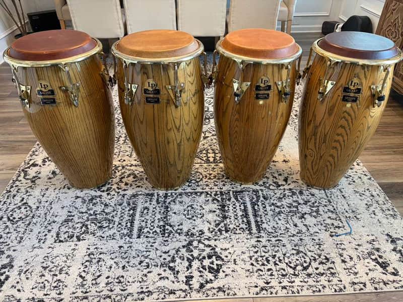 Latin Percussion Galaxy Giovanni Series mid 90's - Premium North American Ash shells image 1