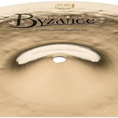 Meinl Brilliant B14HHH-B 14"Heavy Hammered Hihat, pair (w/ Video Demo) image 4