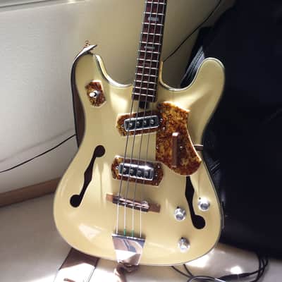 Royal Artist Bruno Rare 1960s Vintage Short-Scale Bass w/Gig Bag image 1