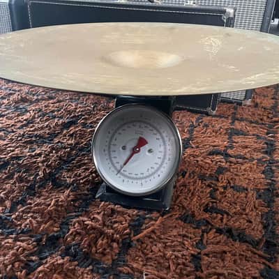 Vintage 1970s Avedis Zildjian USA 21" Ride Cymbal Thin Logo Stamp '70s image 7