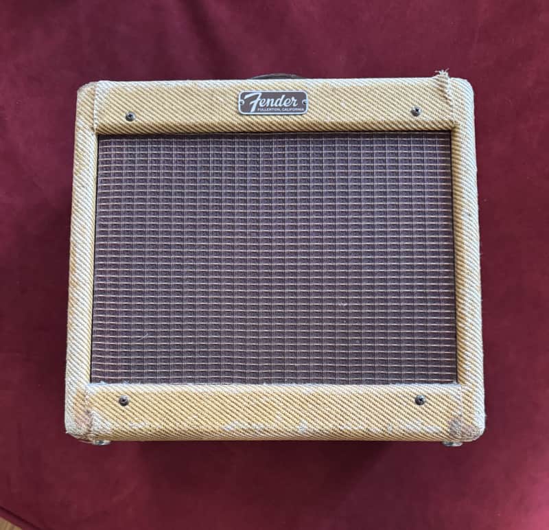 Fender Champ 5F1 Narrow Panel 5-Watt 1x6" Guitar Combo 1956 - 1958 - Tweed image 1