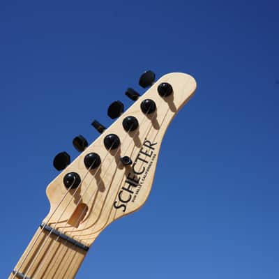 Schecter USA CUSTOM SHOP PT Black/Maple Neck 6-String Electric Guitar w/ Case (2025) image 11
