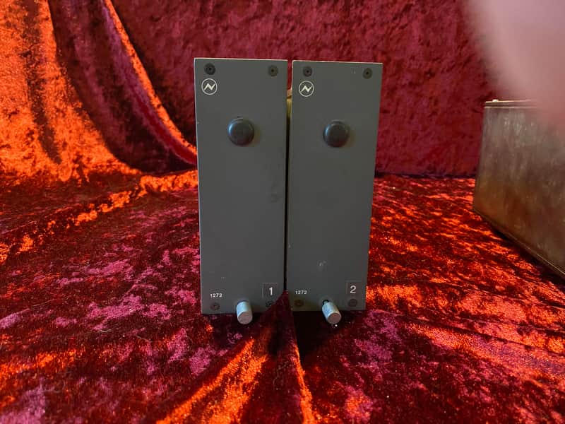 (2) Neve  1272 line/mic amplifier module 1970's image 1