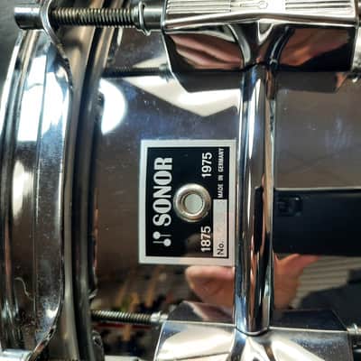 Sonor 6.5 X 14 Ferro Manganese Metal Snare image 11