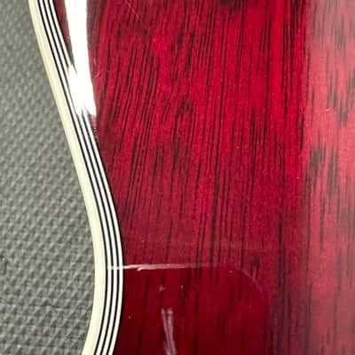 LTD EC-1000T CTM - See Thru Black Cherry #20253 (Factory Demonstration Model) image 9