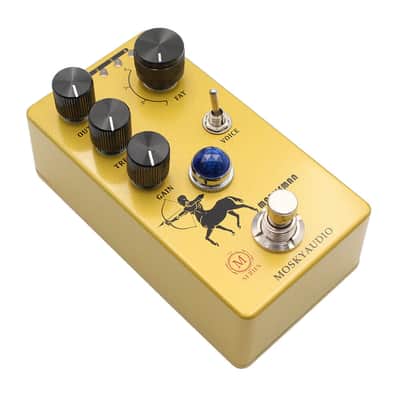 Mosky MARKSMAN Boost Overdrive Guitar Effect Pedal Output Treble Gain Control image 6