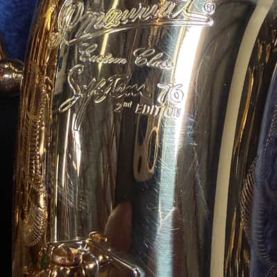 P. Mauriat SYSTEM-76 (II) AGL Alto Saxophone Gold Lacquered New Unplayed Auth Dlr #6023 image 6
