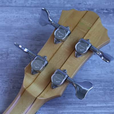1980 Ibanez Japan MC940 Musician Series Neckthrough Fretless Bass (Dark Stain) image 15