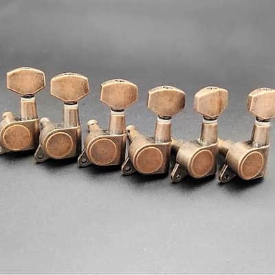 ART  Premium In-line Bronze Guitar Tuners Machine Head for electric and Acoustic Guitar Tuners image 3