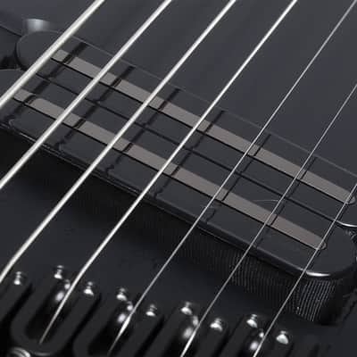 Schecter PT-7 MS Black Ops Satin Black Open Pore image 8
