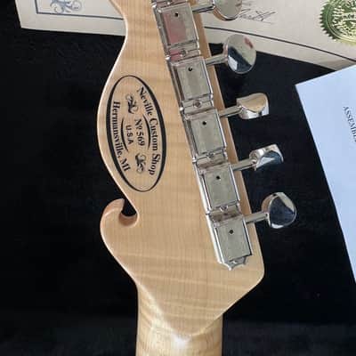 Neville T-Style, Incredible Custom telecaster Build, New Case, EC! image 7