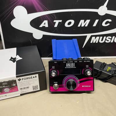Foxgear Anubi Modulation Box Modulator Multi-Effects Pedal with Power Supply + Box image 1