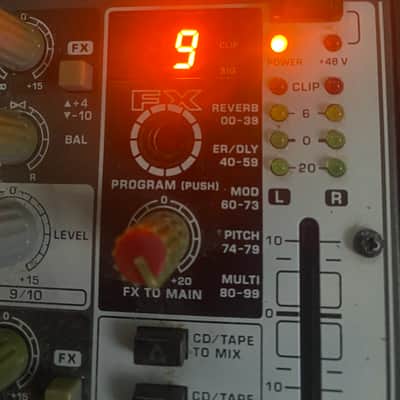 Behringer Xenyx 1202FX 12-Input Mixer with Effects NO POWER SUPPLY image 2