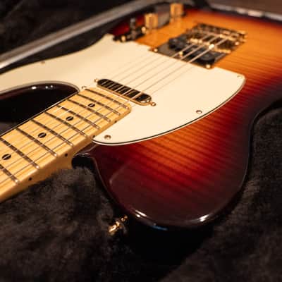 Fender Limited Edition "Tele-Bration" 60th Anniversary Telecaster 2011 - Flame top, Antique sunburst Mint image 4
