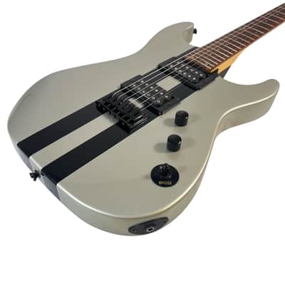 2003 Squier Showmaster Rally Stripe w/ Hard Shell Case image 3