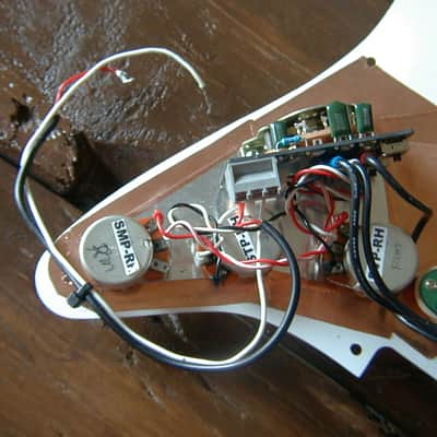 Kinman Traditional Mk-III Strat Pickup Set, Zero-Hum, Loaded Pickguard, Full System, LN image 8
