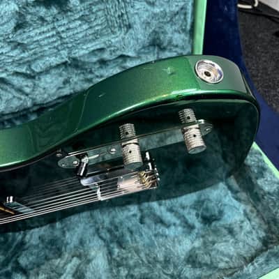 Fender MIJ 60's Telecaster Rosewood FB in Sherwood Green Metallic Pre-owned image 20