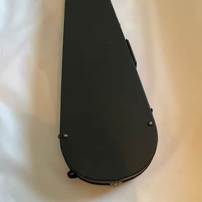 1980's Kramer USA Violin Teardrop Black Tolex Hardshell Electric Guitar Case image 9
