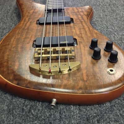 Alembic Epic 4-string bass guitar 1996 Walnut image 10