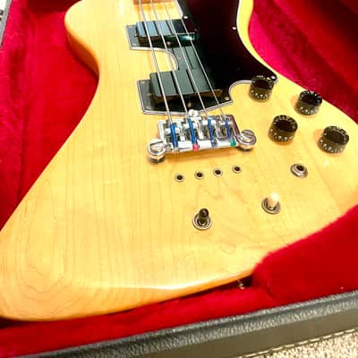 1978 Gibson RD Artist "NATURAL BLONDE" Electric (MOOG) Bass + OHSC image 1
