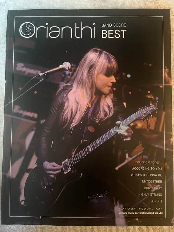 Orianthi - Best - Guitar and Bass tab / tablature Book - Japan image 1