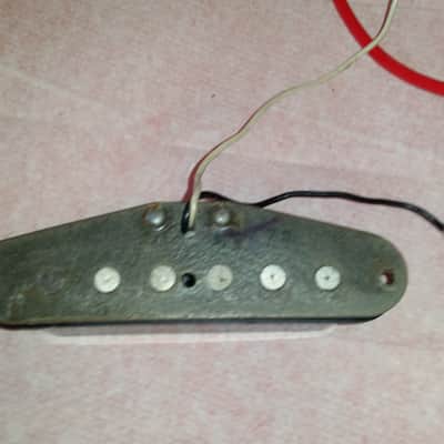 FENDER STRATOCASTER PICKUP 1979 Grey Bottom, meter reads 5.71 image 4