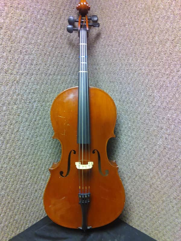 Black Mountain Strings C1000 1/4 Cello serial 453629 2013 - Natural image 1