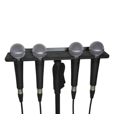Gator Frameworks Gfw Mic 4 Tray Supporto Multi Microfono Per 4 Microfoni image 6