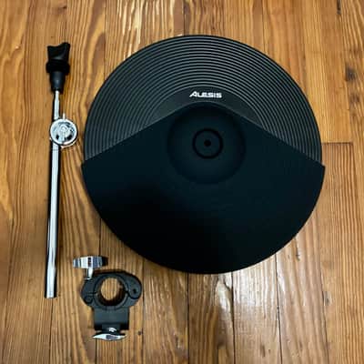 Alesis 14" Triple Zone Ride Cymbal NEW (1 Port) w/10" Boom & Clamp Crash E-Drum Drums Crimson II SE image 6
