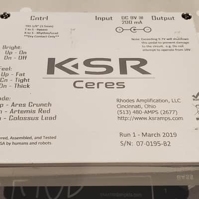 KSR CERES 3-Channel Preamp Pedal Custom White image 2