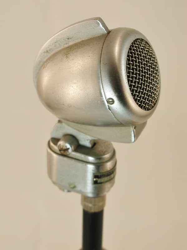Vintage Turner Dynamic Mdl. 22D Dynamic Microphone, Harp Heaven image 1