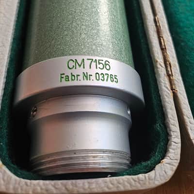 Vintage Rft/Neumann CM7156 in original box,power supply and stand image 2