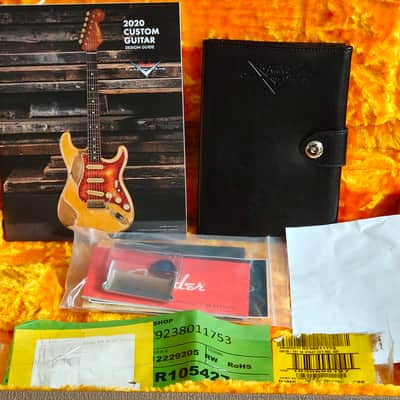 Fender Custom Shop 1959 Stratocaster Heavy Relic - Deep Purple Metallic - 2020 image 10