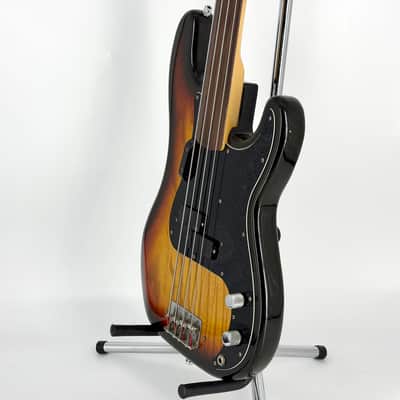 1978 Fender Fretless Precision Bass - Sunburst image 6