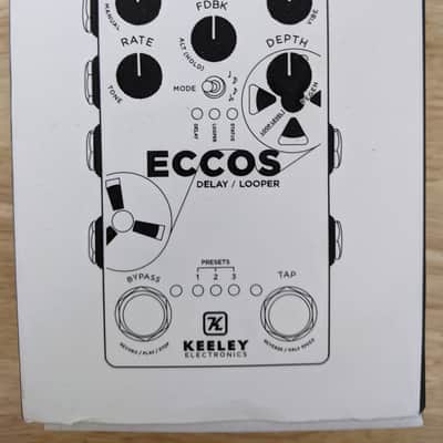 Keeley ECCOS Neo-Vintage Tape Delay 2019 - Present - White image 2