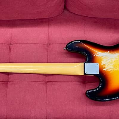 Fender Custom Shop '64 Jazz Bass Relic 2006 - 3-Tone Sunburst image 13