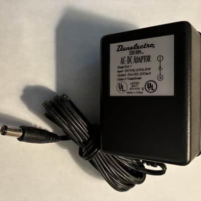 Danelectro DA-1 AC Adaptor "ZERO HUM" 9.6v 200mA image 2