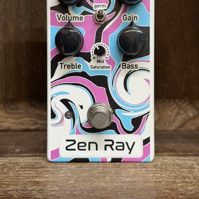 Pogo Pedals Zen Ray Overdrive With Box 2020 - 2021 - Purple / Blue image 2