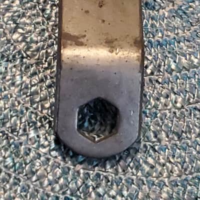 RARE! * LUDWIG 1960s 1970s FLAT Hex WRENCH * for Rail Consolette & Tom Box Mount (holder plate bracket clamp) image 4