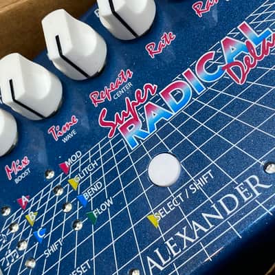 Reverb.com listing, price, conditions, and images for alexander-pedals-super-radical-delay