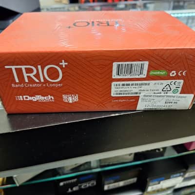 DigiTech TRIO Plus Band Creator + Looper 2010s - Black NOS Brand New image 3